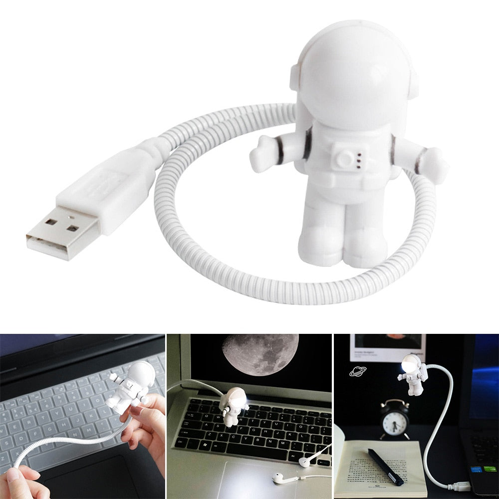 USB Night Light LED Astronaut Lamp