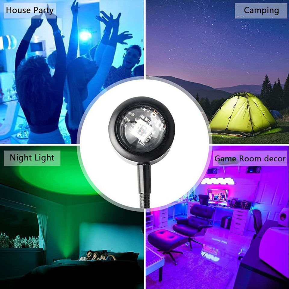 LED Sunset Lamp