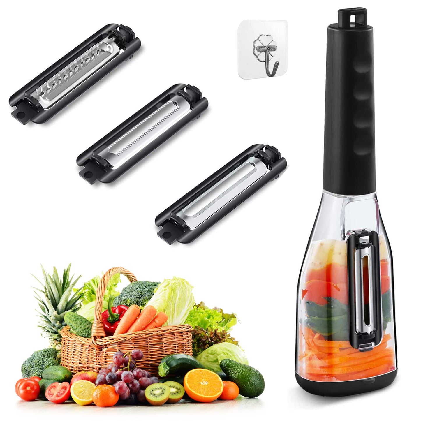 Multifunctional Storage Type Peeling Knife