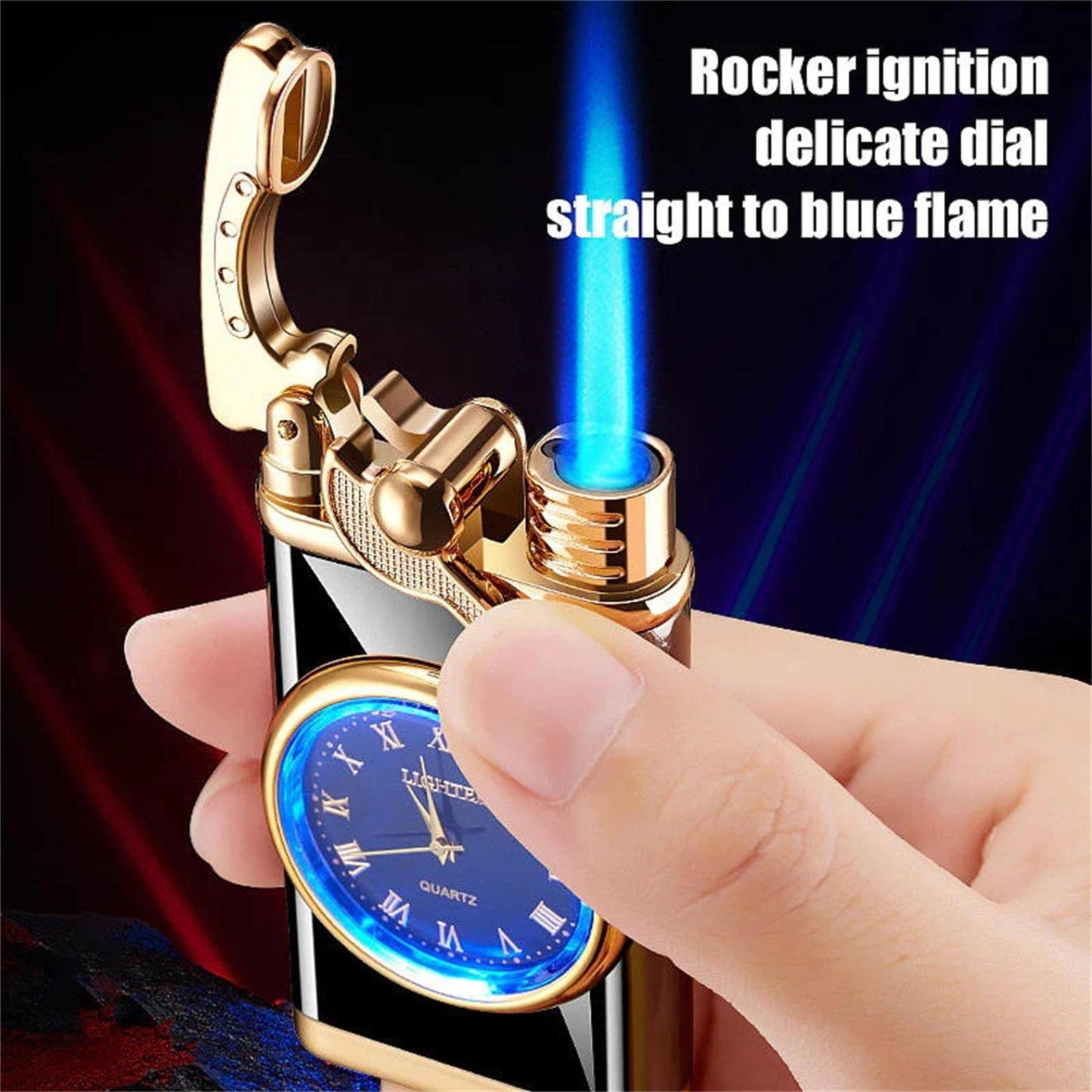 Electric Blue flame lighter LED