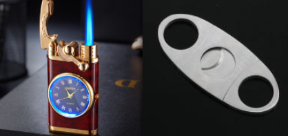 Electric Blue flame lighter LED